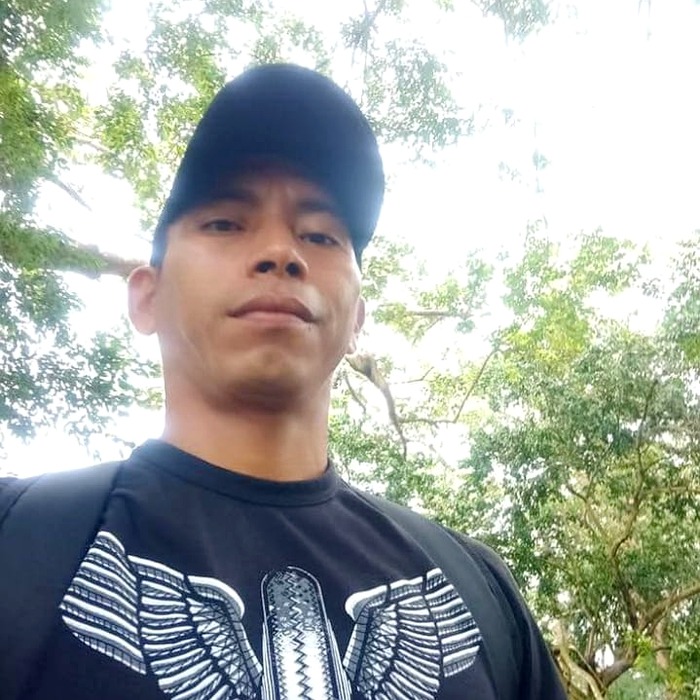 Pablo Silfo Vasquez Tenazo in the Amazon rainforest