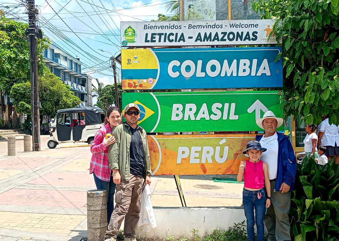Where Colombia, Peru and Brazil meet